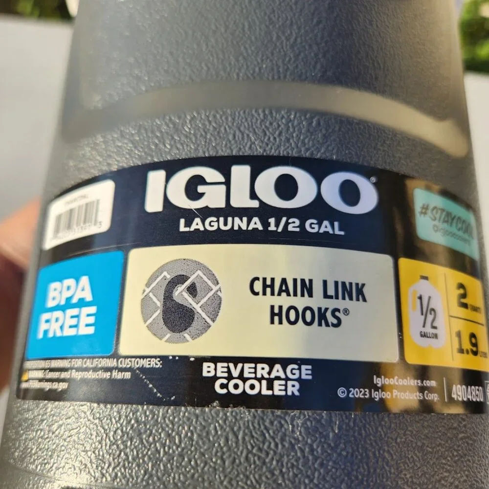 NEW Igloo Half Gallon Tumbler Jug Cooler Beverage Container Thermos 1/2 Gallon S